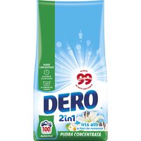 Detergent rufe Dero, Iris Alb, Automat, 7,5 kg
