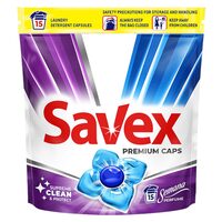 Capsule detergent rufe Savex, Parfum ”Semana”, 15 buc
