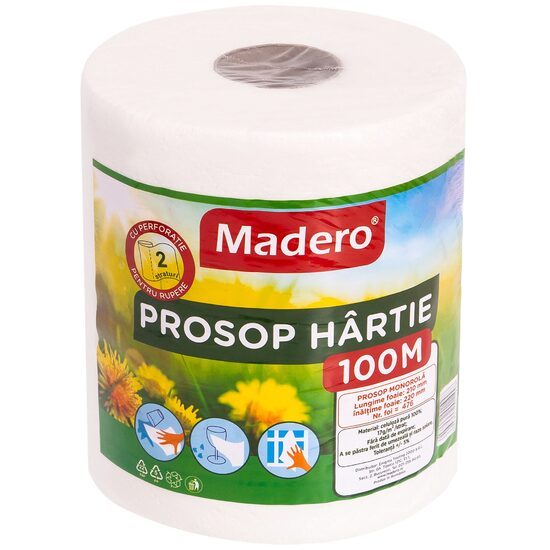 Prosop de bucătărie Madero, 2 straturi, 100 metri