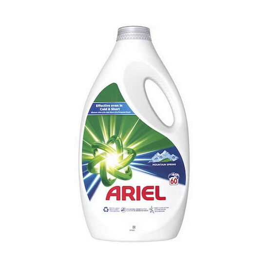 Detergent lichid pentru rufe Ariel Mountain Spring, automat, 3 L