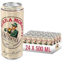 24 x Bere Birra Moretti, doză, 0.5 L
