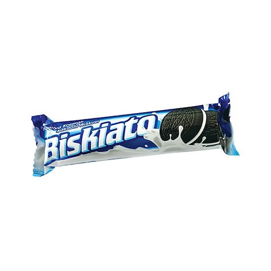 24 x Biscuiți Biskiato cu cacao și cremă de vanilie, 55 g