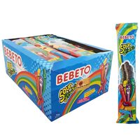 24 x Jeleu Bebeto Sticks Curcubeu, 30 g