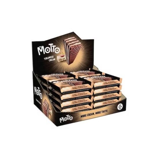 20 x Napolitană My Motto Tiramisu, 34 g