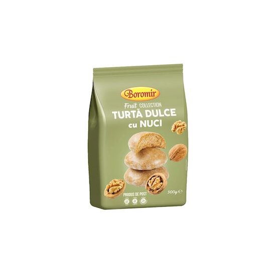 14 x Turtă dulce Boromir cu nuci, 100 g