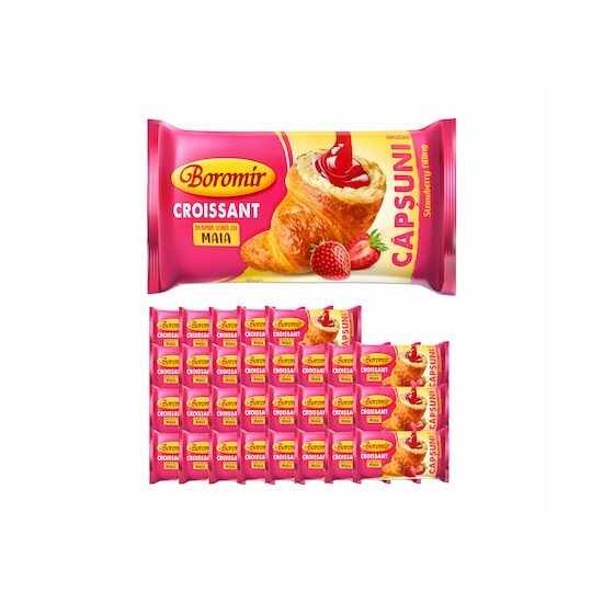 30 x Corn Boromir cu căpșuni, 60 g