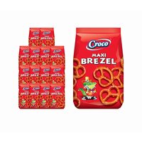 14 x Covrigei Croco Maxi cu sare, 100 g