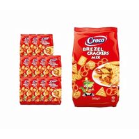 12 x Crackers Croco cu brânză, 100 g