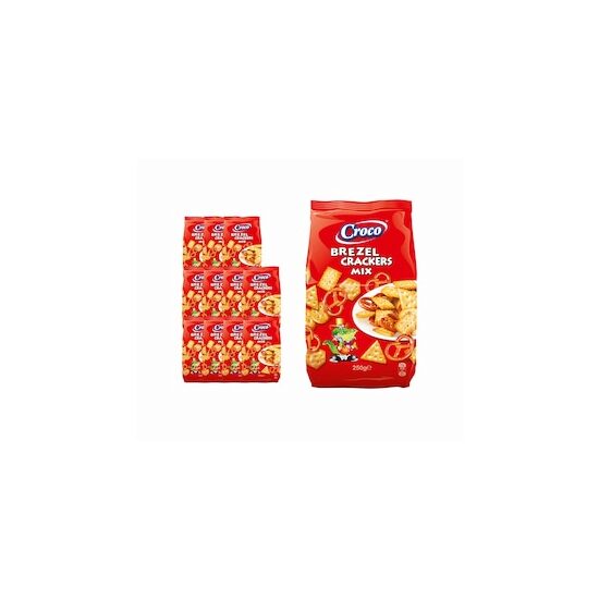 12 x Crackers Croco cu brânză, 100 g