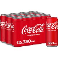 12 x Suc Coca-Cola, doză, 0.33 L