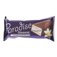 24 x Prăjitură Paradise glazurată cu vanilie, 25 g