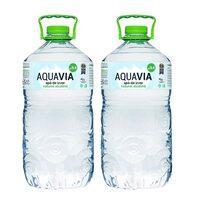 2 x Apă plată Aquavia Natural Alcalină, 5 L
