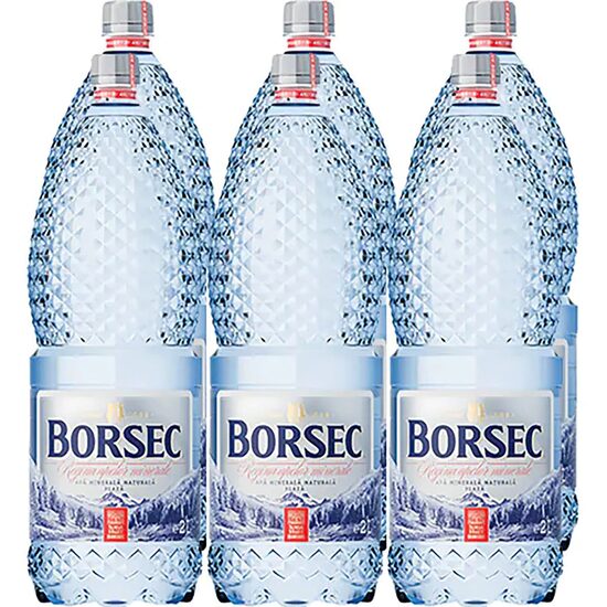 6 x Apă plată Borsec, 2 L