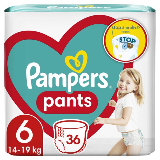 Scutece Pampers Pants Active Baby, chiloțel, Nr.6, 14-19 kg, 36 buc