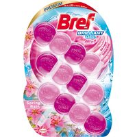 Odorizant toaletă Bref Brilliant, Spring Rain, 3×42 g