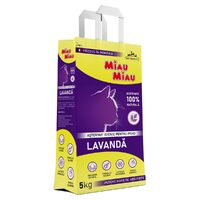 Așternut igienic Miau Miau Lavandă, 5kg