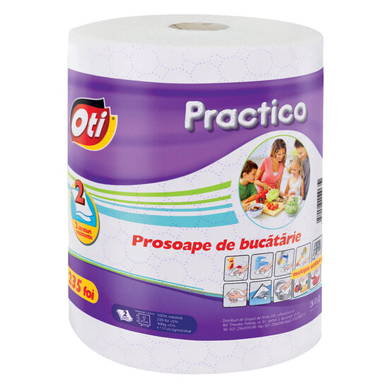 Prosop de bucătărie Monorola OTI Practico, 2 straturi, 235 foi