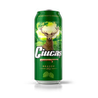 Bere blondă Ciucaș, doză, 0,5 L