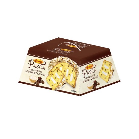 Pască Boromir cu lapte și chipsuri ciocolată, 600 g