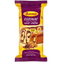 Cozonac Boromir Nucă & Stafide, 450 g