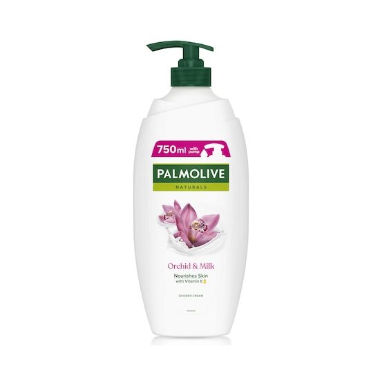 Gel de Duș Palmolive Black Orchid, cu pompiță, 750ml