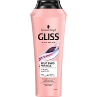Șampon Gliss Split End, pentru păr deteriorat și vârfuri despicate, 400ml