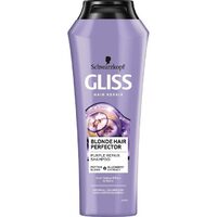 Șampon Gliss Blonde Perfector, pentru păr blond sau șuvițat, 250ml