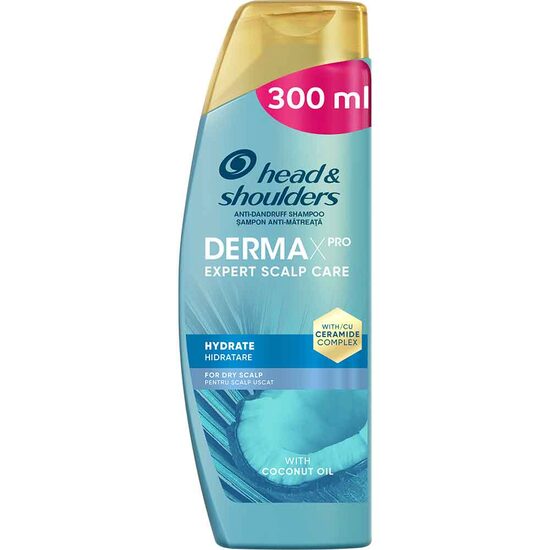Șampon Head & Shoulders Derma X-Pro, Hidratant, 300ml