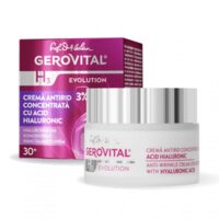 Cremă Anti-Rid Gerovital, concentrată, cu acid hialuronic, 50ml