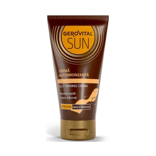 Cremă Autobronzantă Gerovital Sun, 150ml