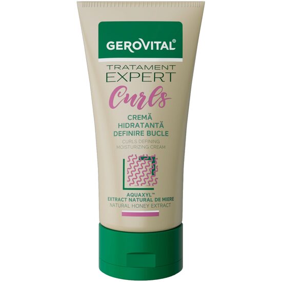 Cremă Gerovital, hidratantă, definire bucle, 150ml