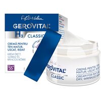 Cremă Gerovital Classic, ten matur, 50ml
