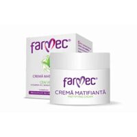 Cremă matifiantă cu ceai verde Farmec, 50 ml