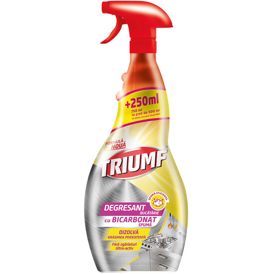 Degresant Spumă pentru Bucătărie Triumf, cu bicarbonat, 500ml