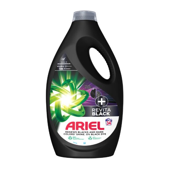 Detergent lichid pentru rufe Ariel Black, 850 ml