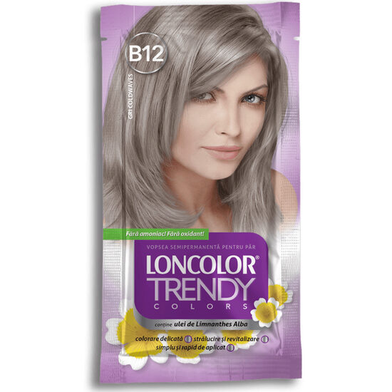 Vopsea pentru păr Loncolor Trendy Colors B12 Gri Coldwaves