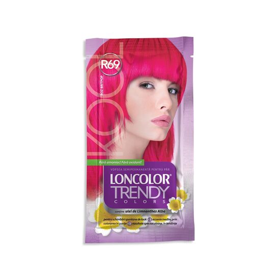 Vopsea pentru păr Loncolor Trendy Colors R69 Roz Britpop