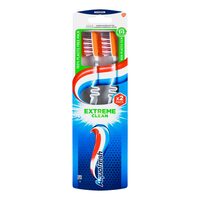 Set periuțe de dinți Aquafresh Extreme Clean, Medium Twin, 2 bucăți/set