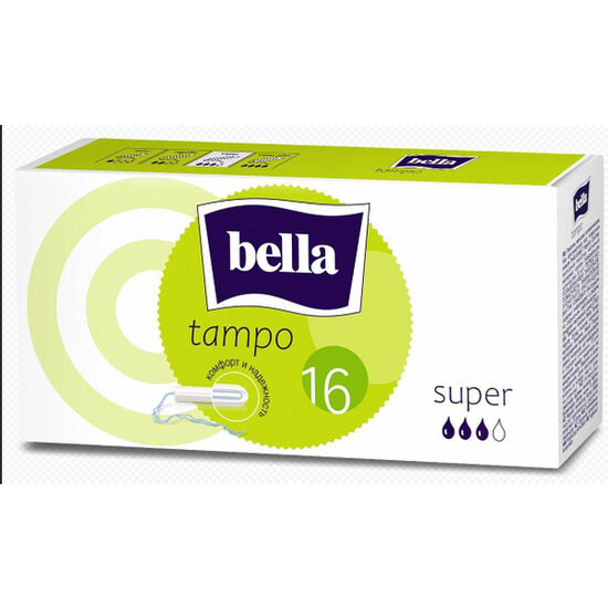 Tampoane Bella Tampo Super, 16 bucăți