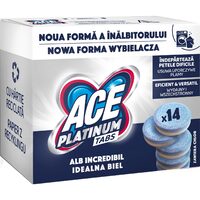 Tablete înălbitor ACE Platinum, 14 bucăți