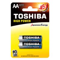 Baterii alcaline Toshiba High Power AA R06, 2 bucăți/set