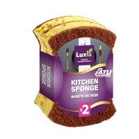 Bureți de vase premium Luxia, 2 bucăți/set