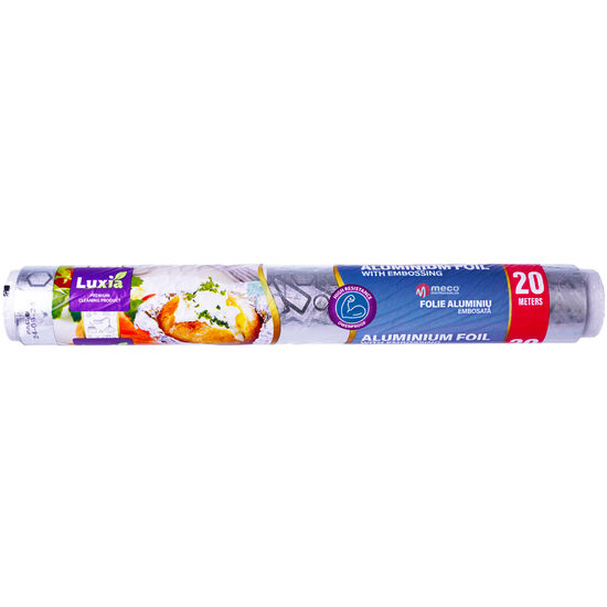 Folie aluminiu embosată Luxia, 20 metri