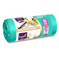 Saci menajeri Luxia 35L, 22 bucăți, parfum de vanilie