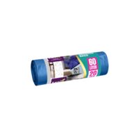 Saci menajeri Luxia 60L, 20 bucăți, Albaștri