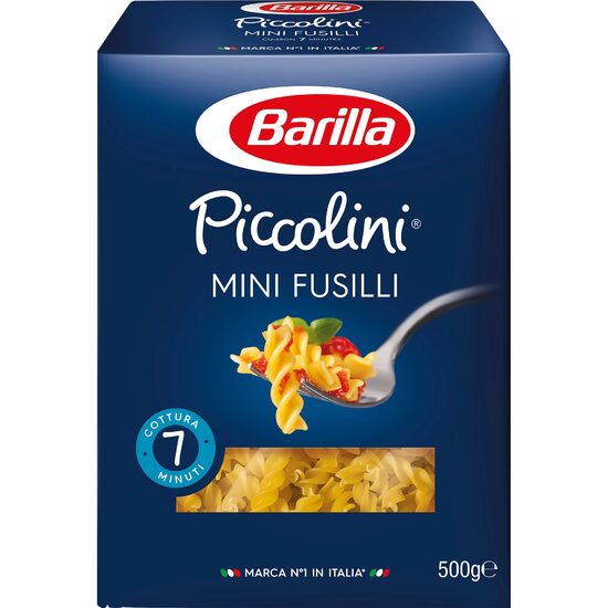 Paste Barilla Mini Fusilli, 500g