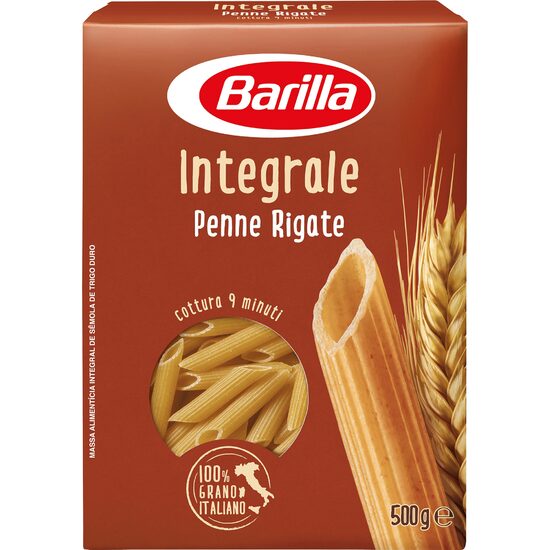 Paste Barilla Penne Integrale, 500g