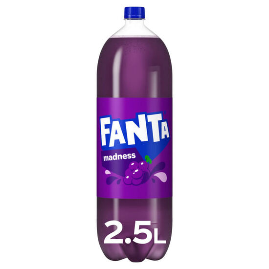 Băutură carbogazoasă Fanta Struguri 2.5L