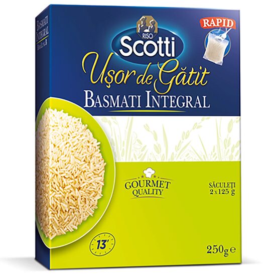 Orez Basmati Integral Riso Scotti, 250g