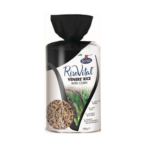 Tartine din Orez Brun Riso Scotti 100g